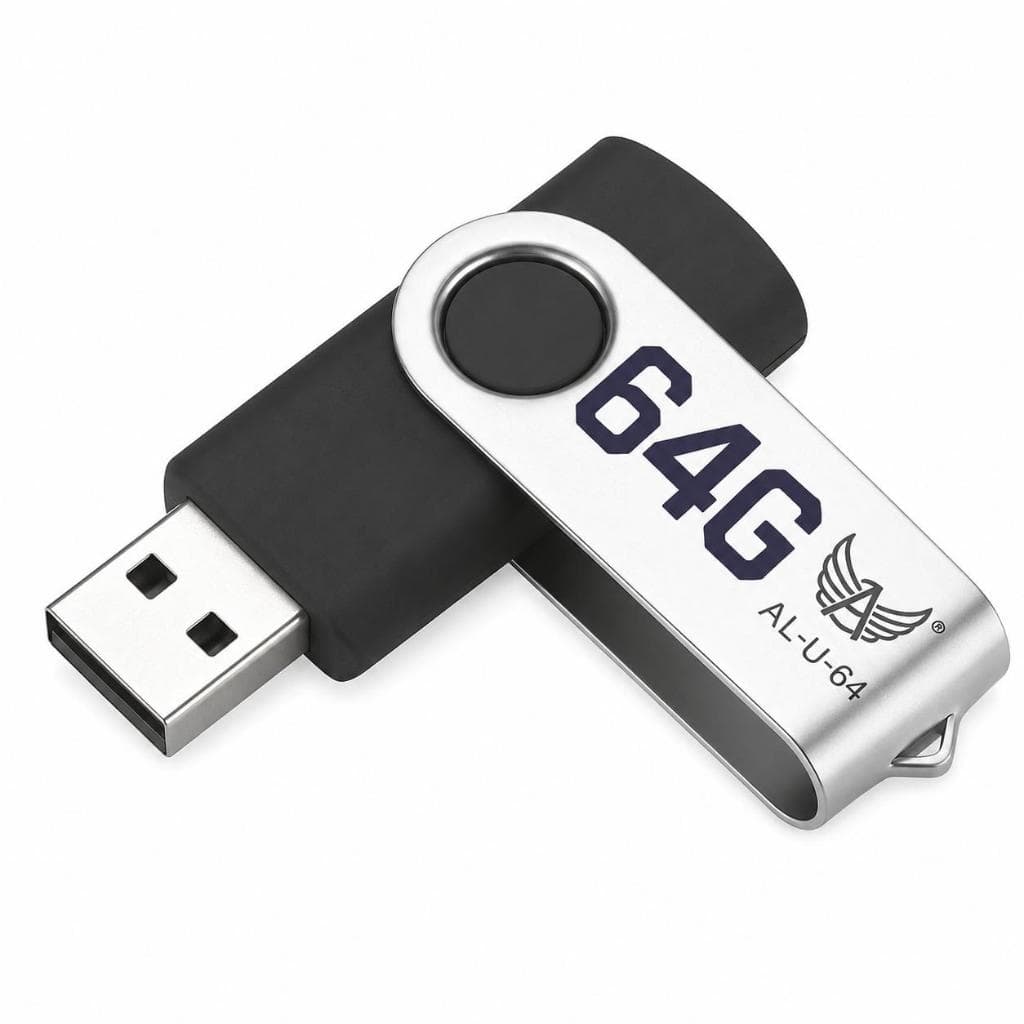 Pen Drive 64GB USB 2.0 Armazenamento Portátil para Notebook PC TV Som e Impressora top