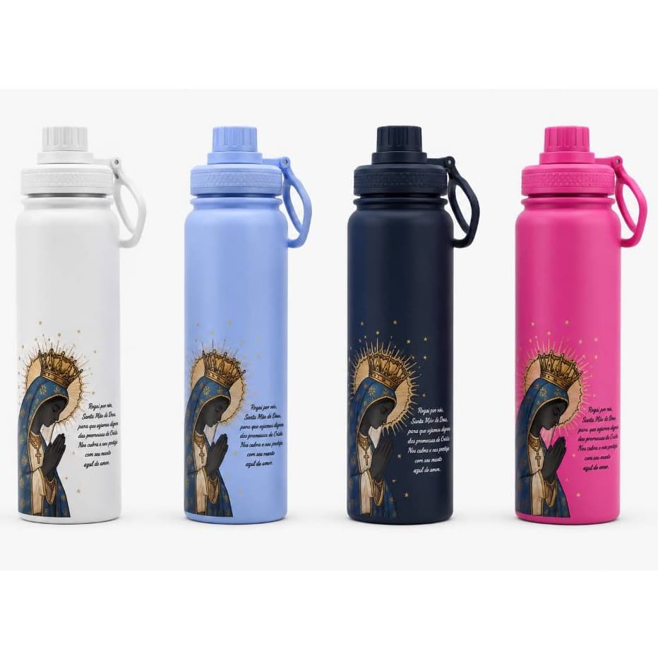 Garrafa Térmica Nossa Senhora Aparecida 800ml