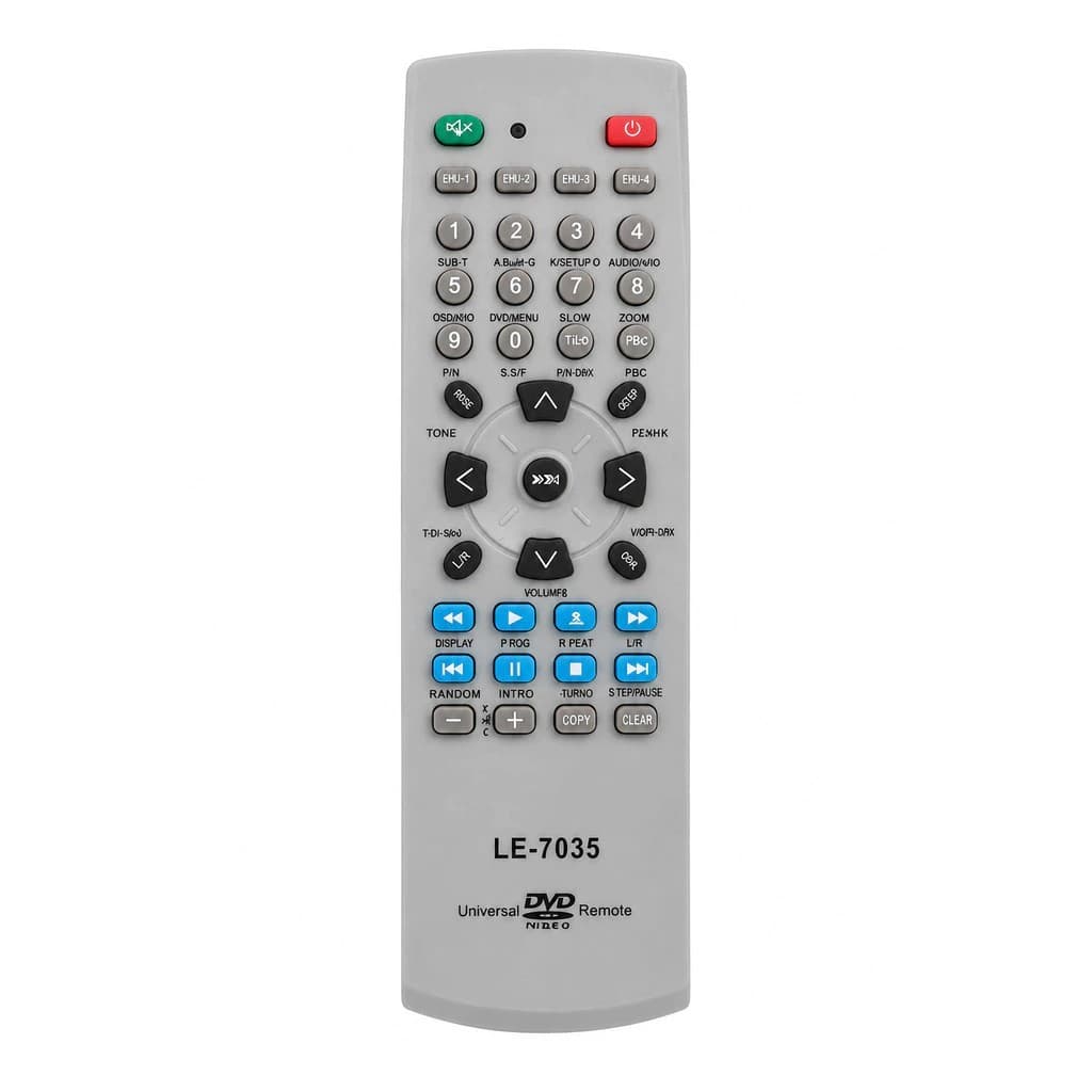 Controle Universal para DVD Para Várias Marcas E Modelos (Acompanha Manual )