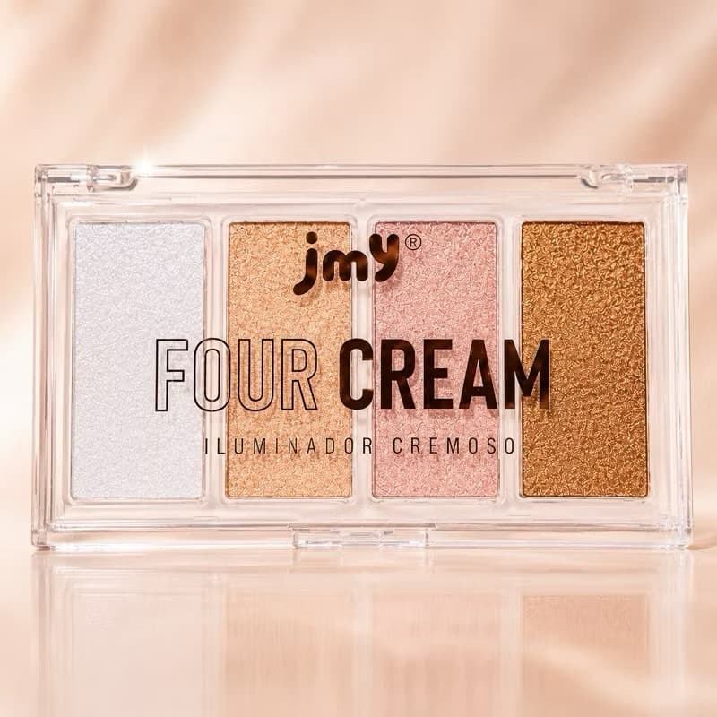 Paleta Iluminadora JMY Four Cream 4 Cores Cremosas Alta Pigmentação