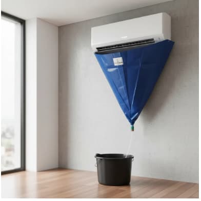 Bolsa Saco Coletor Limpeza Ar Condicionado Split 18 A 24 Btu