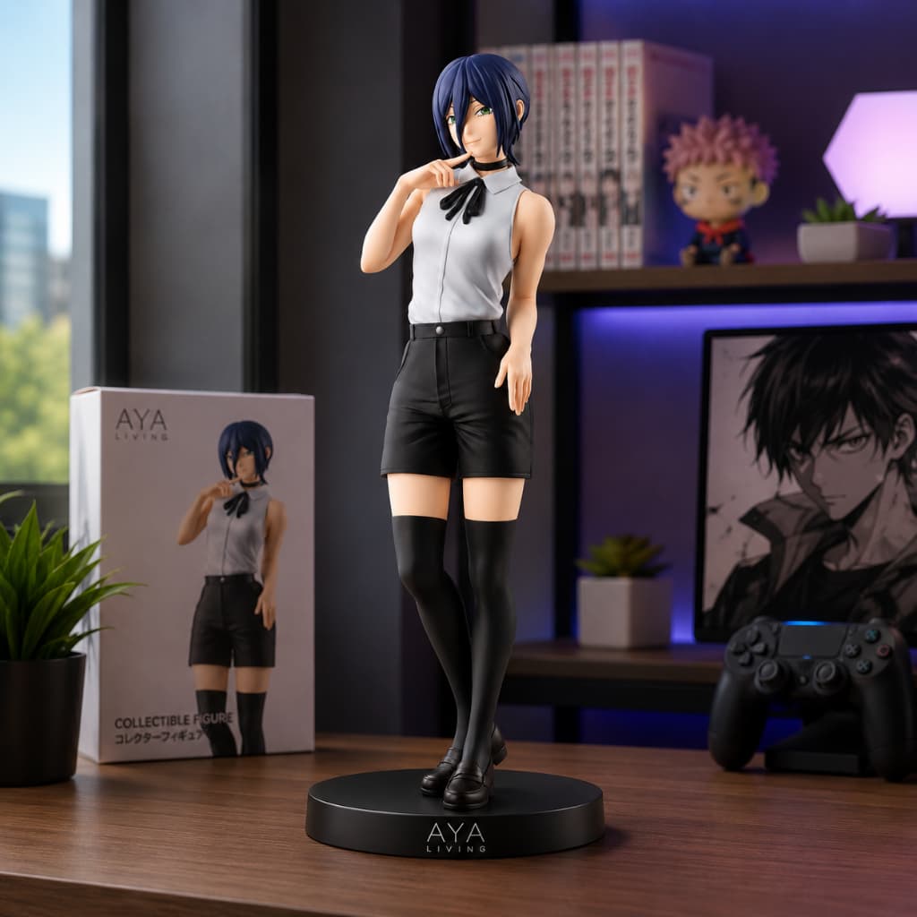 Action Figure Anime Feminina Colecionável | Figura Decorativa Premium em Impressão 3D