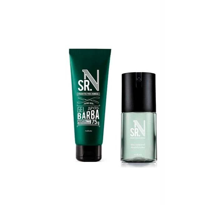 Combo Sr. N Desodorante Corporal 100ml + Gel Após Barba 75g