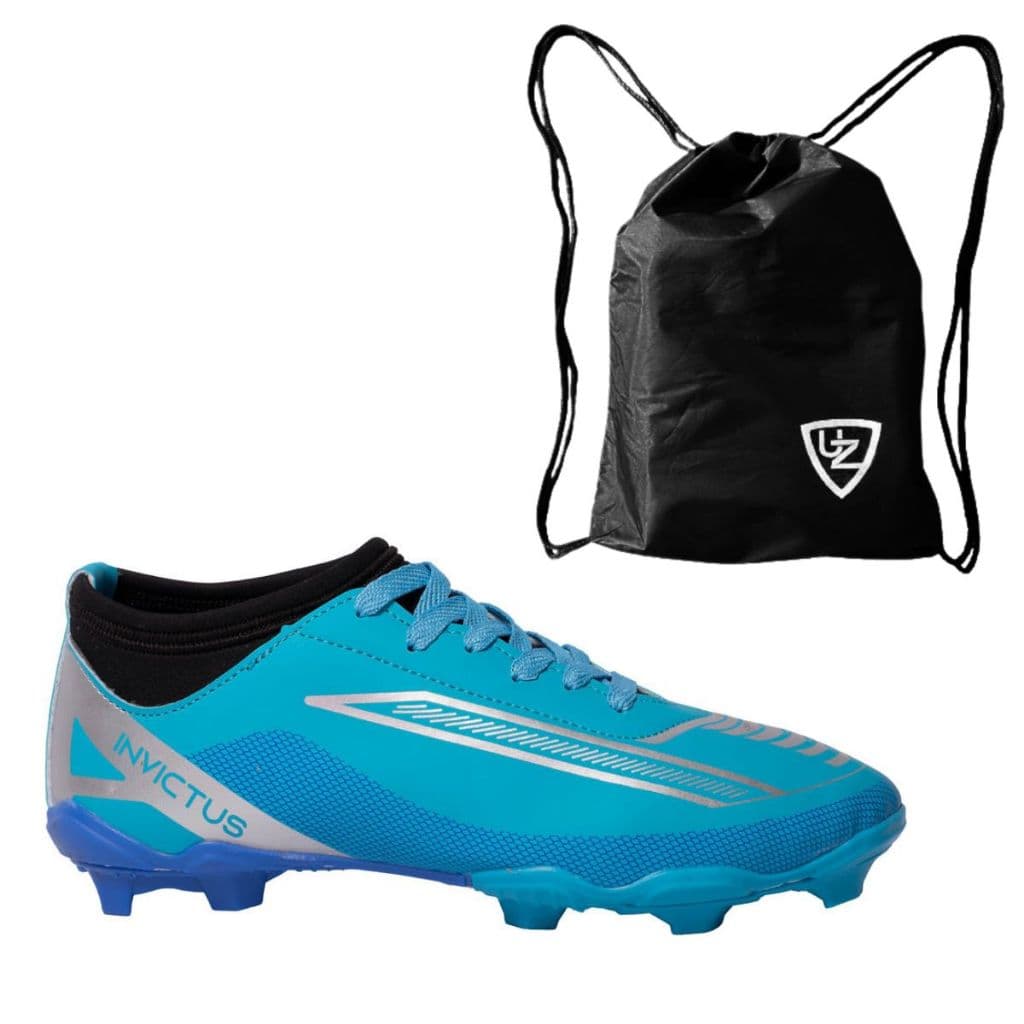 Chuteira Campo Invictus Botinha Cano Médio Original Uzze Sport + Mochila
