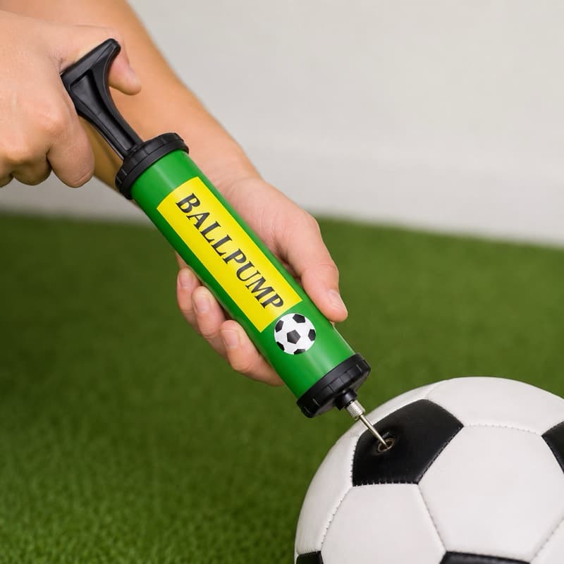 Bomba de Ar Manual para Bola com Bico Agulha Futebol Vôlei Basquete
