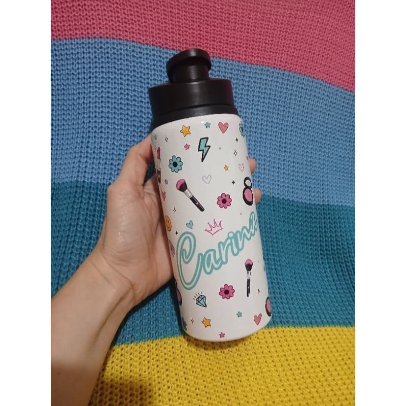 GARRAFA ALUMÍNIO VIBES PERSONALIZADA