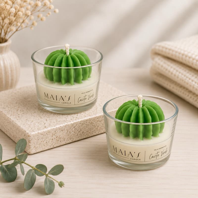 Vela Aromática Gourmet (Cac tos)