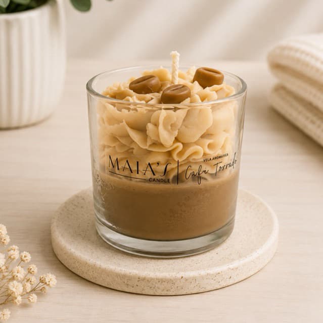 Vela Aromática Gourmet  (Café Torrado)