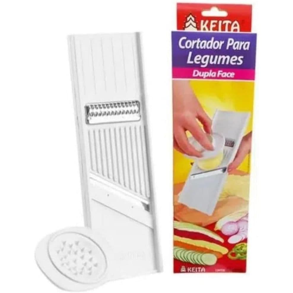 Cortador Para Legumes Keita Ralador Fatiador Dupla Face Macarrão De Legumes