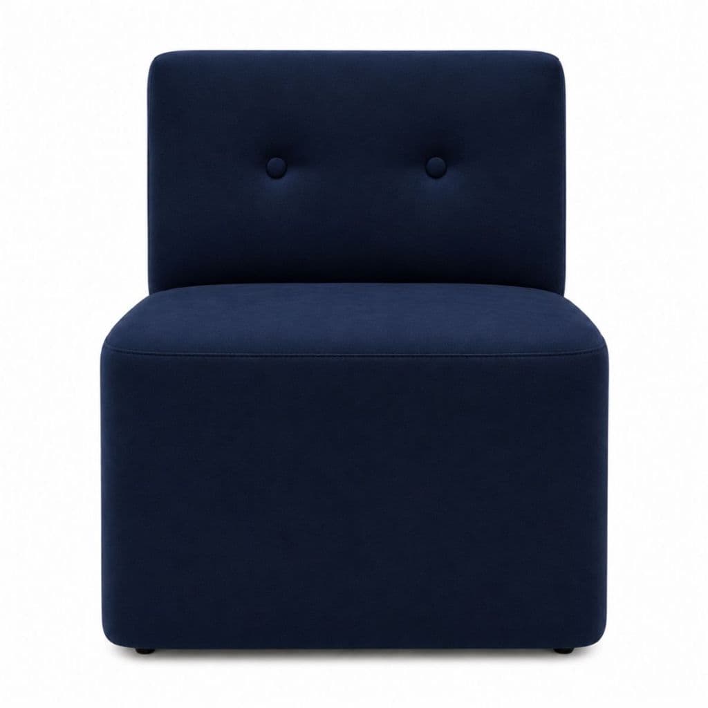 Poltrona Orgânica Margô Suede Luxo Decorativa Para Sala Moderna