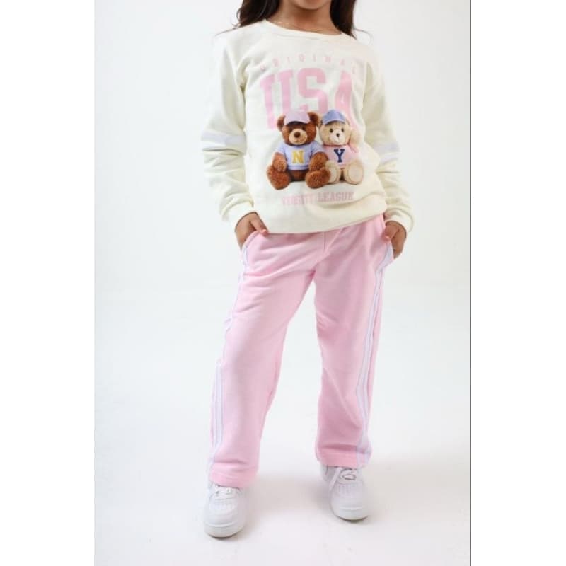 conjunto moletom infantil urs