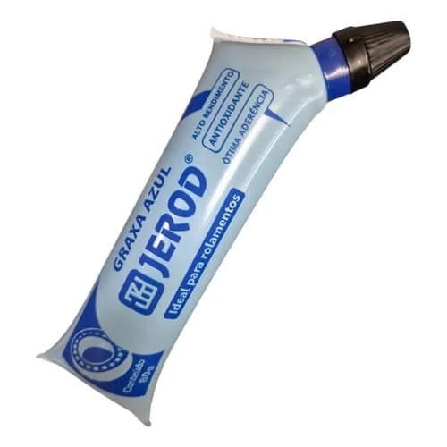 Graxa Azul Para Rolamentos JEROD Com Ação Antioxidante E Alta Aderência Em Superfícies Metálicas