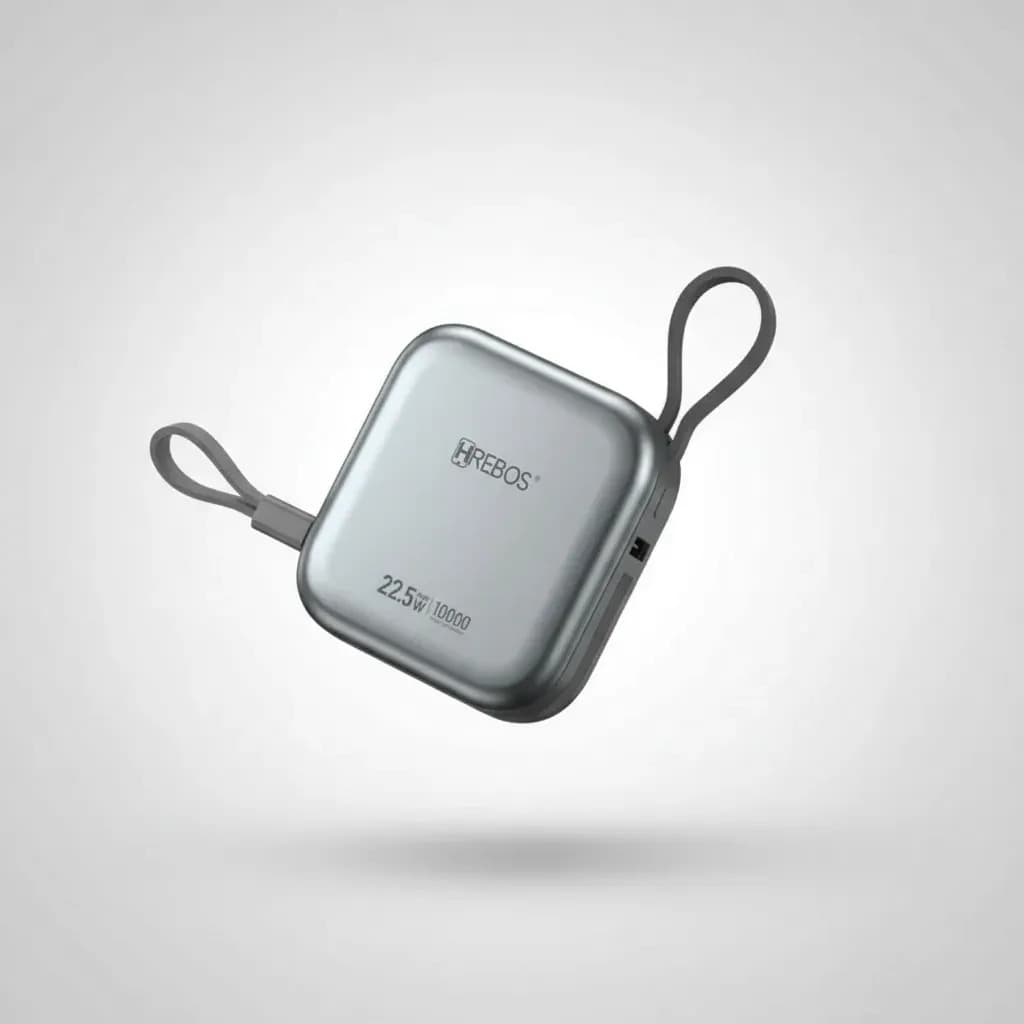 Power Bank MiniVolt Hrebos PB-918 10.000mAh 22,5W com USB-C