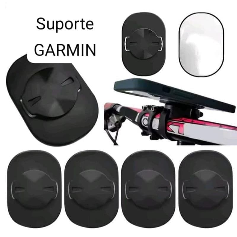 Base Adaptadora Padrão Garmin com Dupla Face para Celular e Ciclocomputador