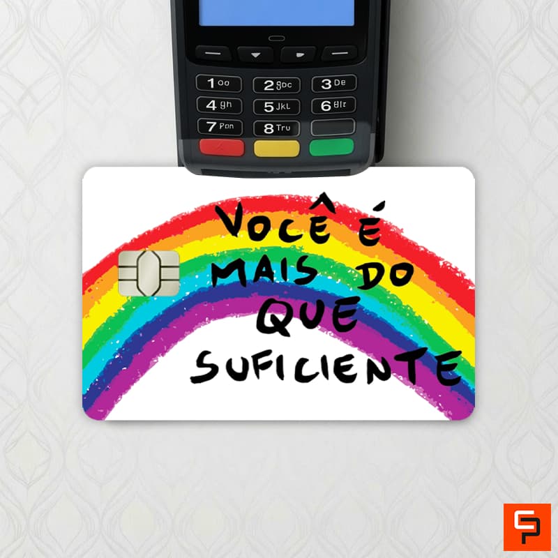 Películas Adesivas LGBTQIA para Cartão, Pride, Gay, Arco Iris, Cultura Pop – Skin Card Personalizada