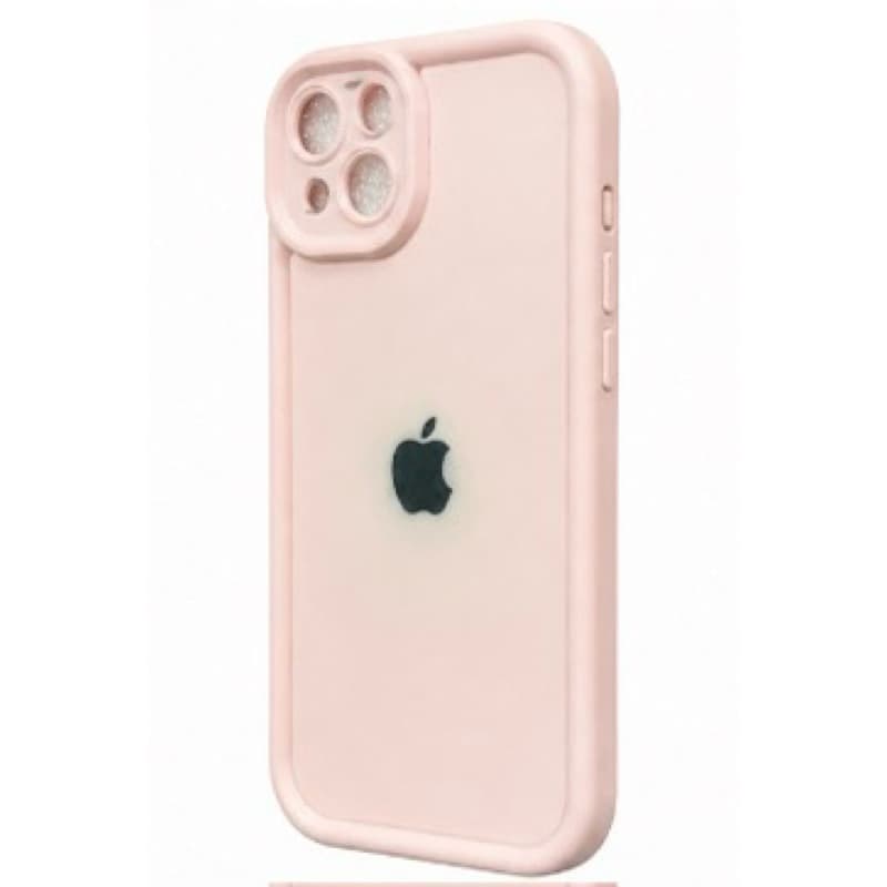Capinha para iPhone Silicone Premium Rosa Claro com Proteção para Câmera – Toque Macio Antiderrapante iPhone 13
