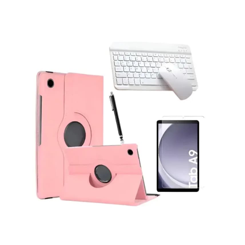Kit P/ Tab Samsung A9 11' Capa + Pel. + Teclado + Mouse