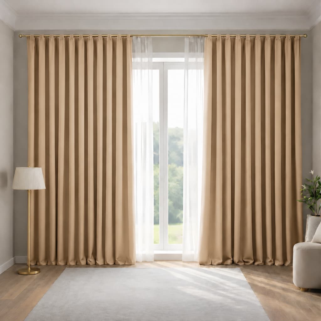 Cortina Para Sala ou Quarto Grande Roma Premium Luxo Tecido Exclusivo Alta Qualidade Envio Rápido