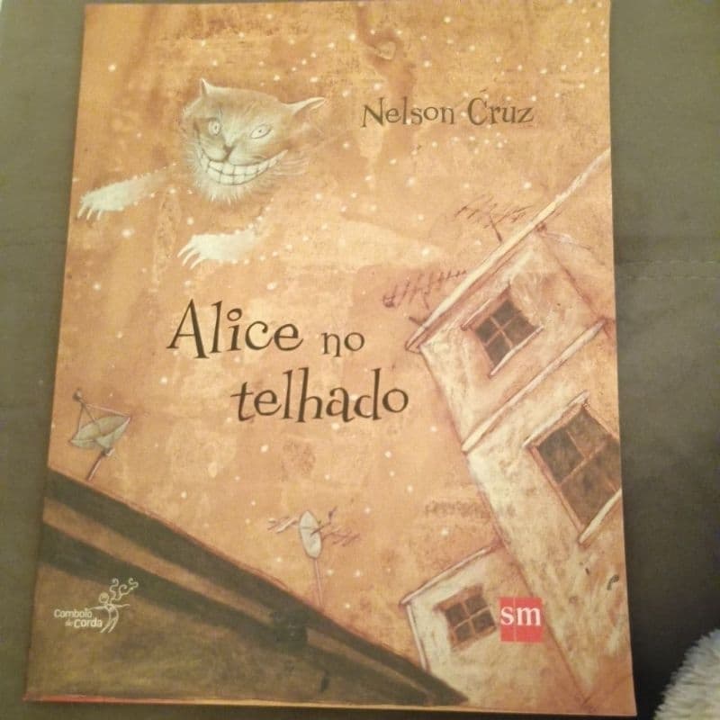 Livro Alice No Telhado - Nelson Cruz (Editora SM) - Ótimo Estado