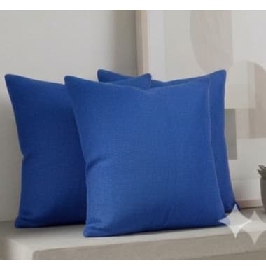 3 Capas para Almofadas Lisas E Estampadas com Zíper  Invisível , 45cm X 45cm