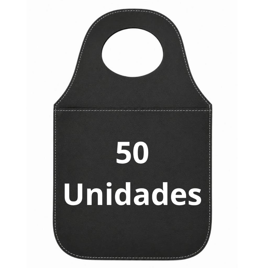Kit 50 unidades lixinho liso sem estampa lixo automotivo universal qualidade PREMIUM