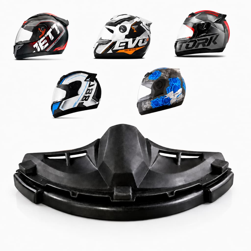 Narigueira Frontal Capacete Pro Tork Evolution G3 G4 G5 G6 G7 G8 Jett Evo