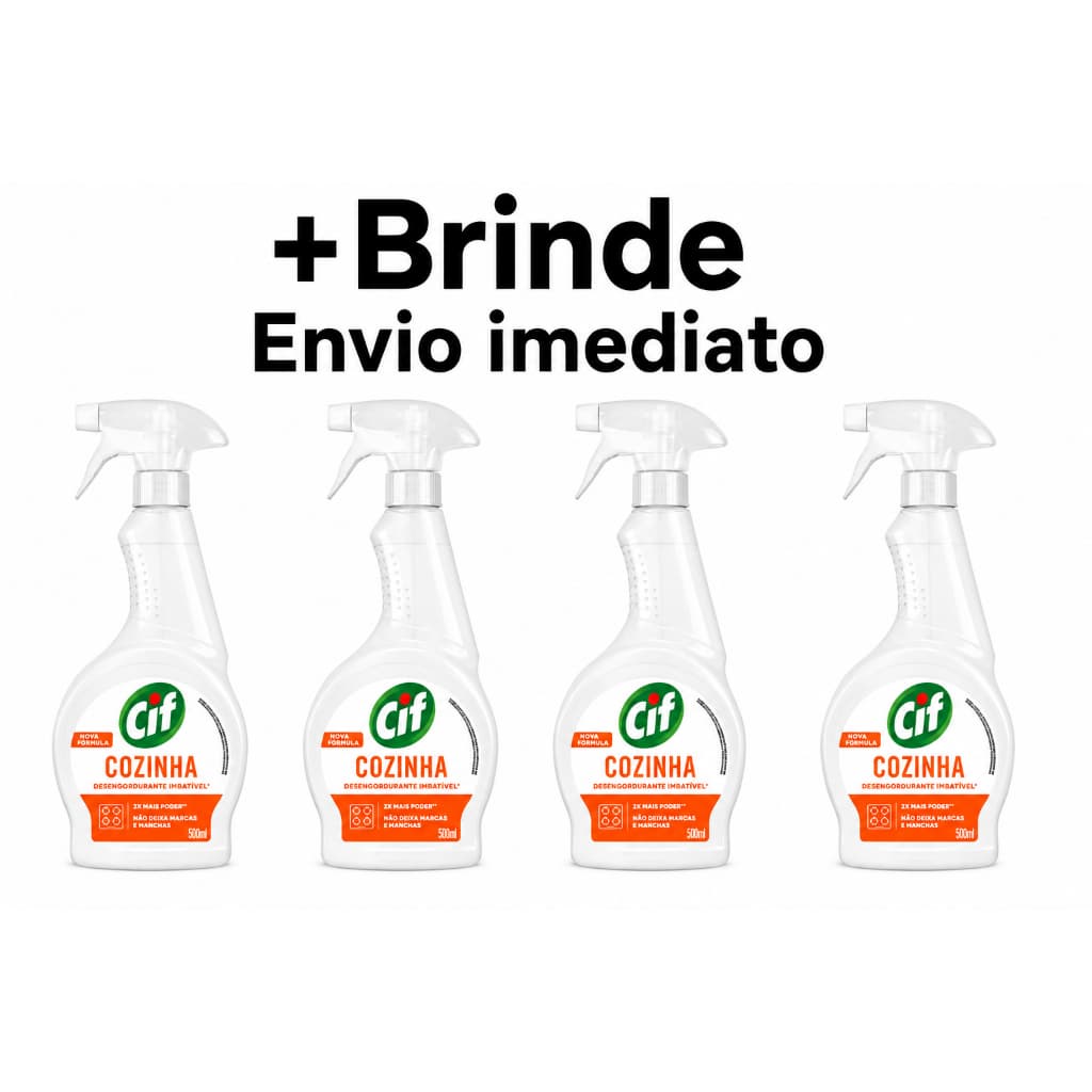 Cif Cozinha Desengordurante 500ml Original