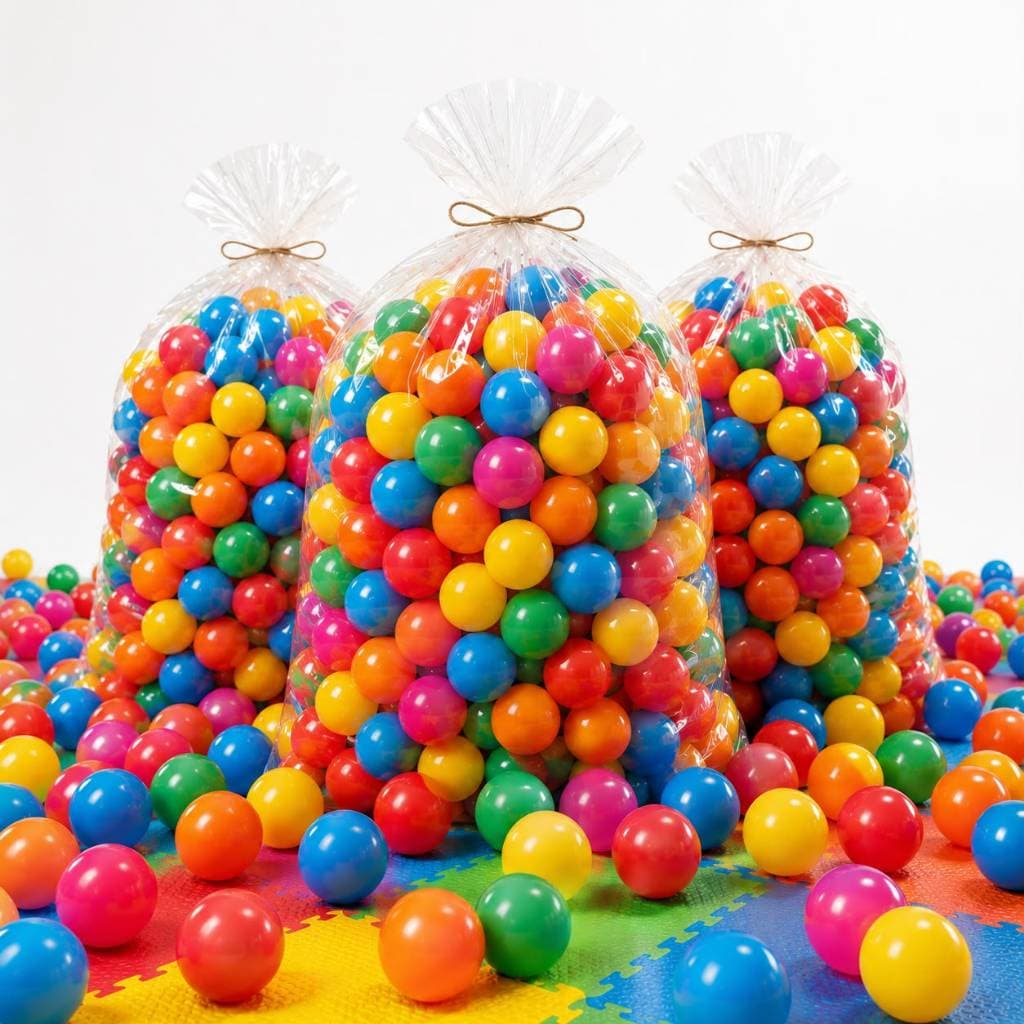 Bolinhas Coloridas 200 Bolinhas Para Piscina 70mm Resistente Seguro Infantil Brinquedo Kit