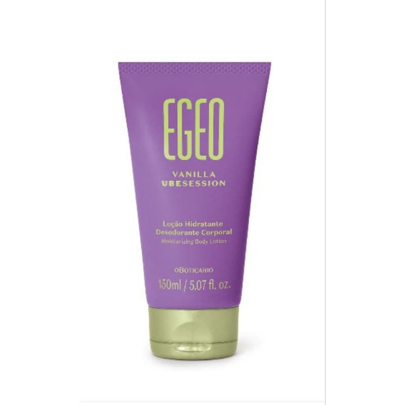 Loção Hidratante Desodorante Corporal Egeo Vanilla Ubesession  150ml