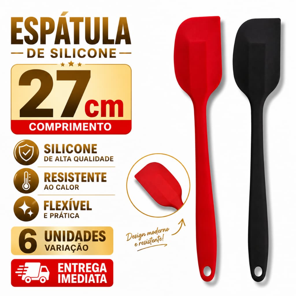 Jogo Espátula de Silicone 27CM Grande Pão Duro Cozinha Buffet Restaurante Confeitaria Padaria Bolos Não Risca Panela