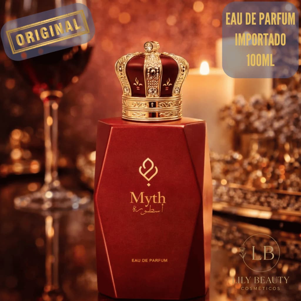 Perfume Árabe Mawwal Myth Linha Love Collection Original Selo de Autenticidade