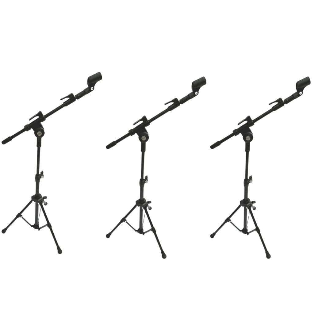 3 Pedestal Para microfone mini girafa - Junior