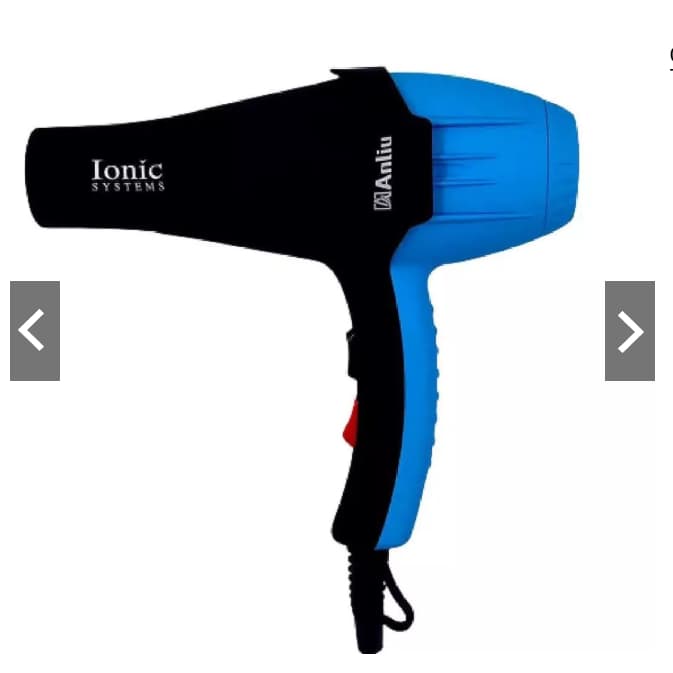 Secador Cabelo Profissional Iônic Salão Alta Potencia 2 Temperaturas 1 bico 110v ou 220v (SEM CAIXA)