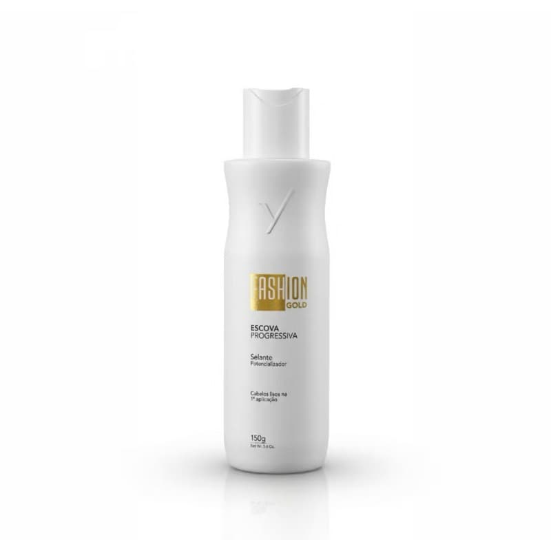 Escova Progressiva Selante Potencializador – Fashion Gold, 150 g