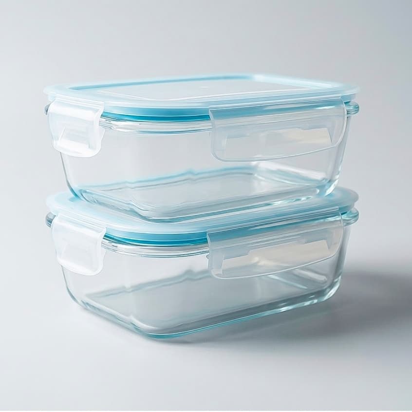 Pote De Vidro Hermético 370ml Vai Ao Forno | Escolha 1 Unidade Ou Kit C/ 2
