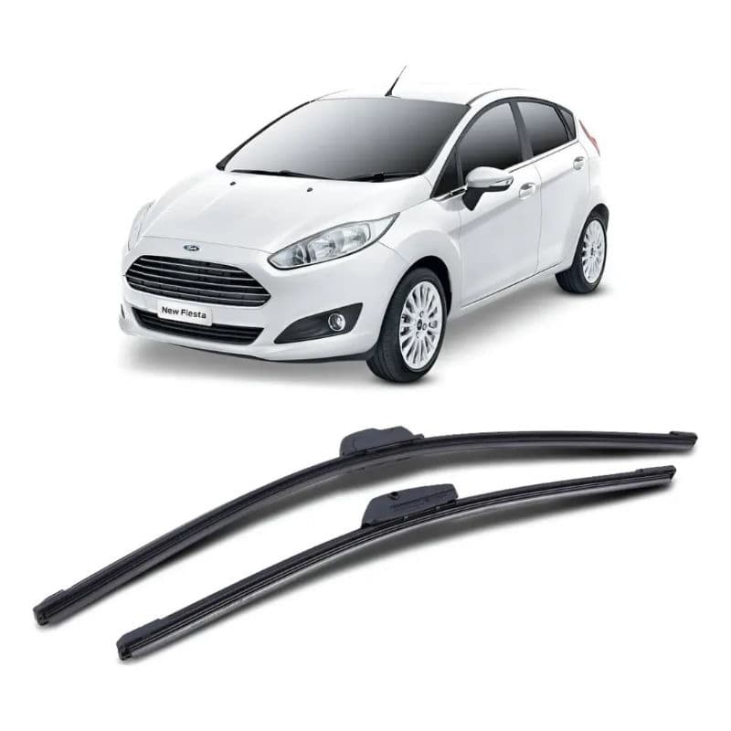 Jogo de Palheta limpador de Parabrisa Dianteiro do New Ford Fiesta 2012 até 2019