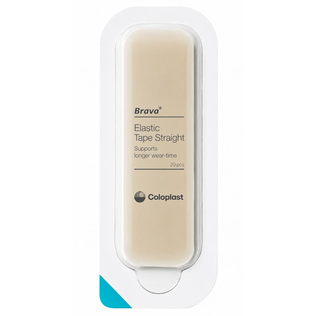 Fita Adesiva Brava - Formato Reto - 20un -coloplast 12074