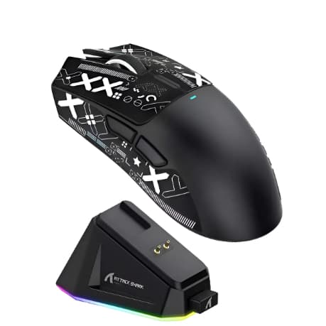 Attack Shark X11 Mouse Gamer Original Com Adesivo Bluetooth Usb 🔥PROMOÇÃO🔥