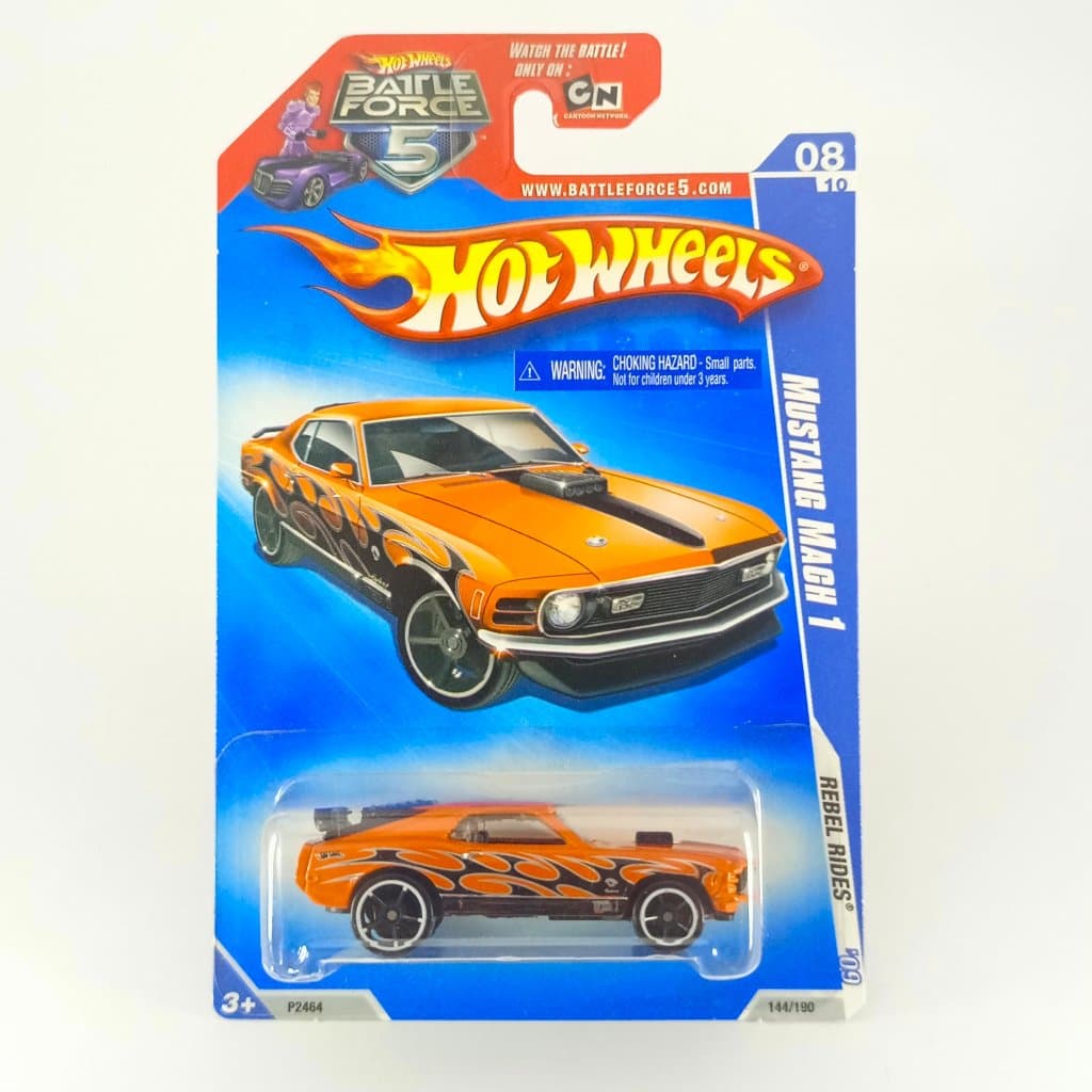 MUSTANG MACH 1 - Hot Wheels Rebel Rides '09 - Carrinho Hot Wheels