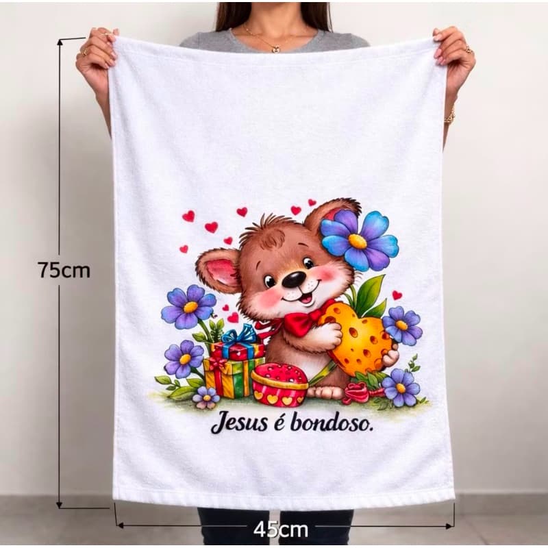 Pano De Prato Estampado Premium Grande Macio  Alta Absorção