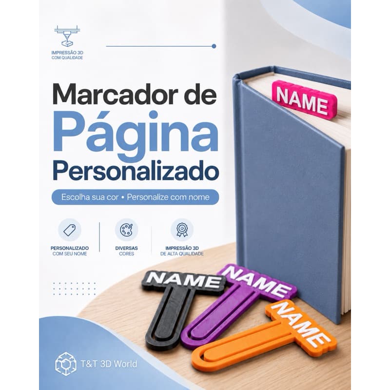 Marcador de Página Personalizado com Nome