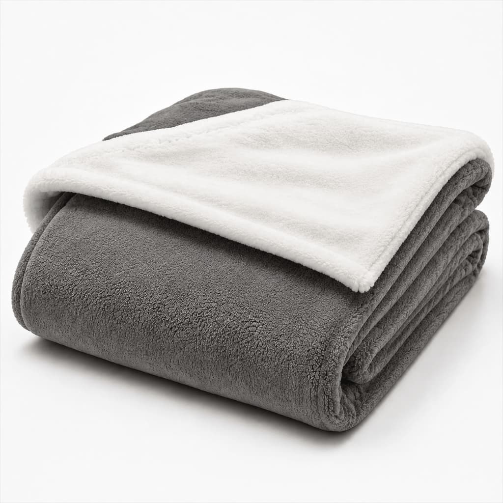 Manta Soft Plush Plush Solteiro, Casal Casadinho 1 Peça