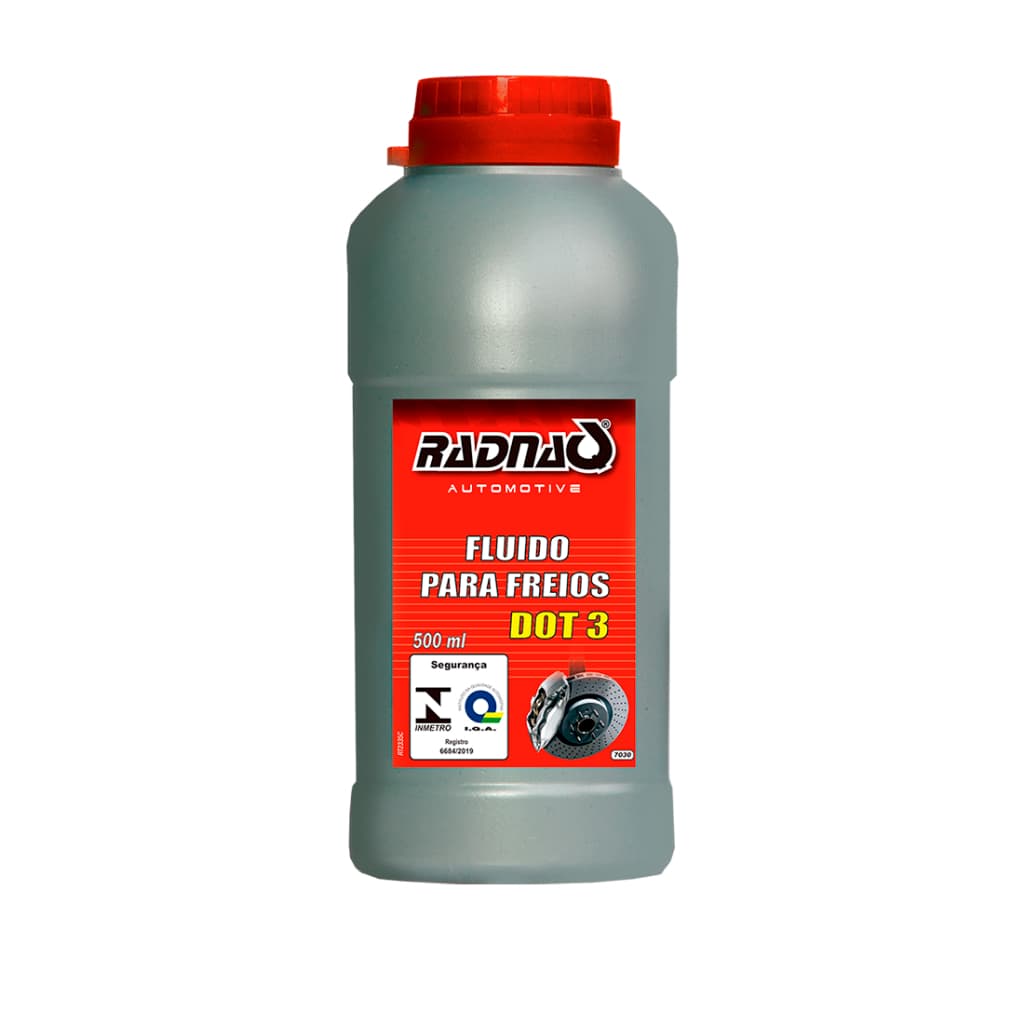Fluido De Freio Radnaq Dot3 200  e 500ml