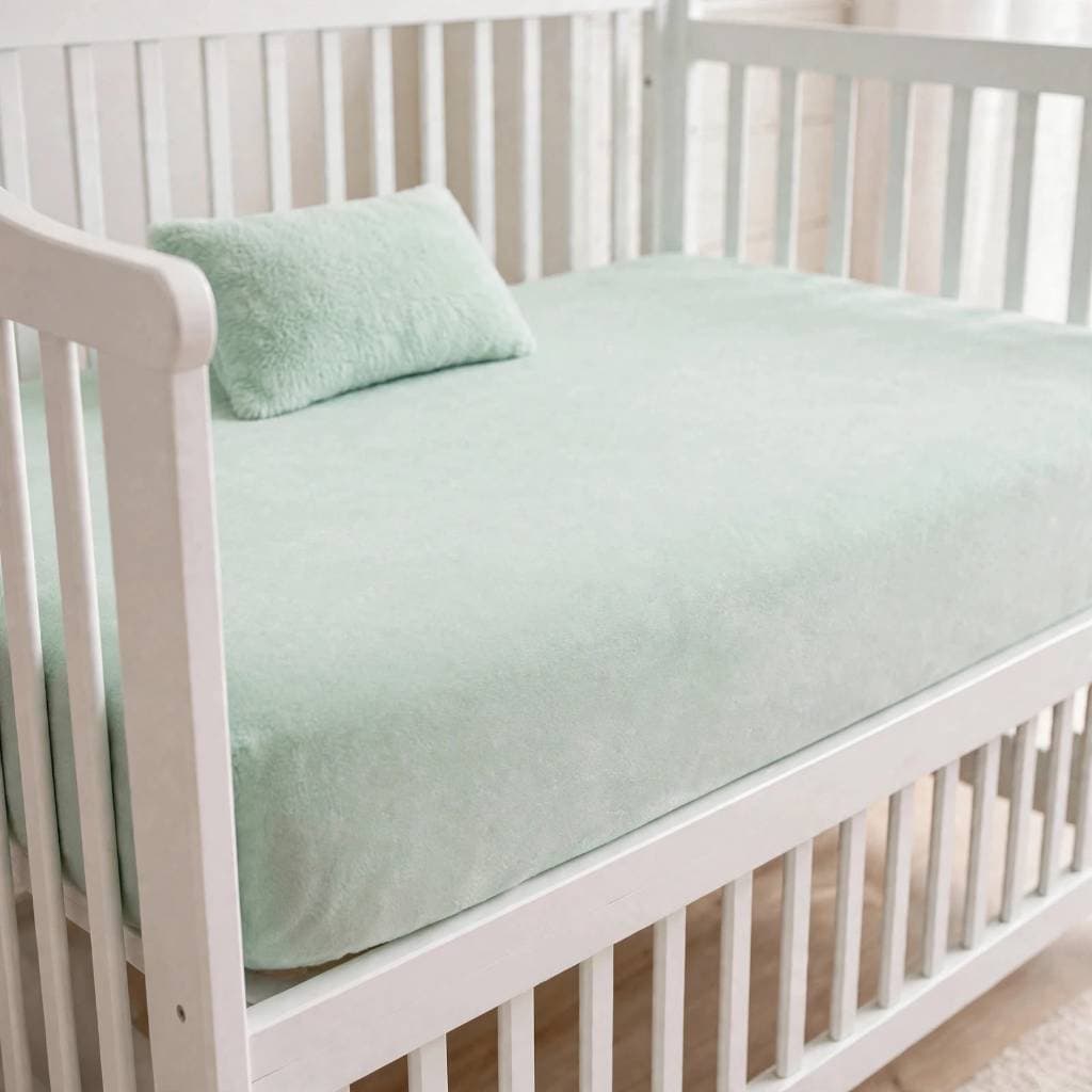 Jogo de Cama para Berço Padrão/Americano Plush Mantinha Soft (2 Peças) Quentinho, Macio e Aconchegante