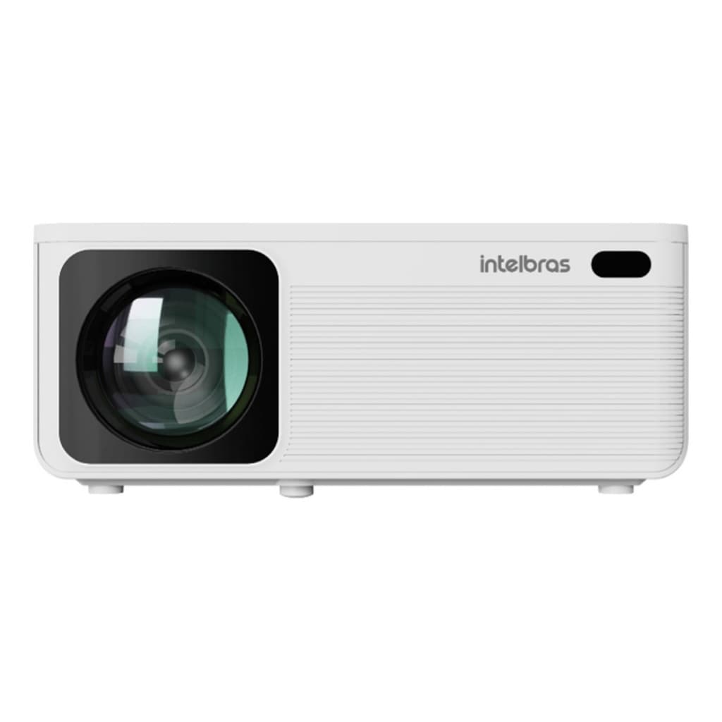 Projetor Intelbras PFL5211 Full HD 5200 Lúmens Wi-Fi Bluetooth LED 200 Polegadas Home Theater Sala Aula