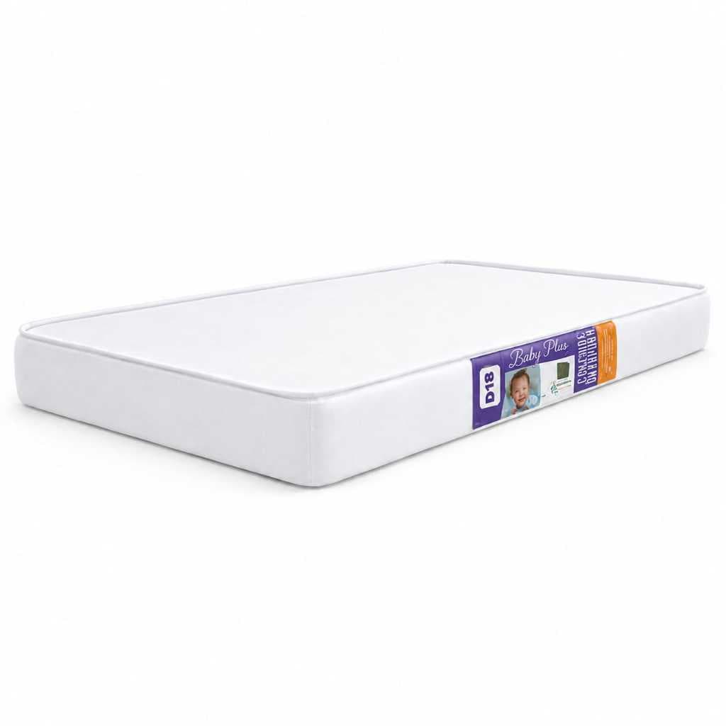 Colchão Para Berço Portátil Chiqueirinho 100x70 Impermeável Espuma D18