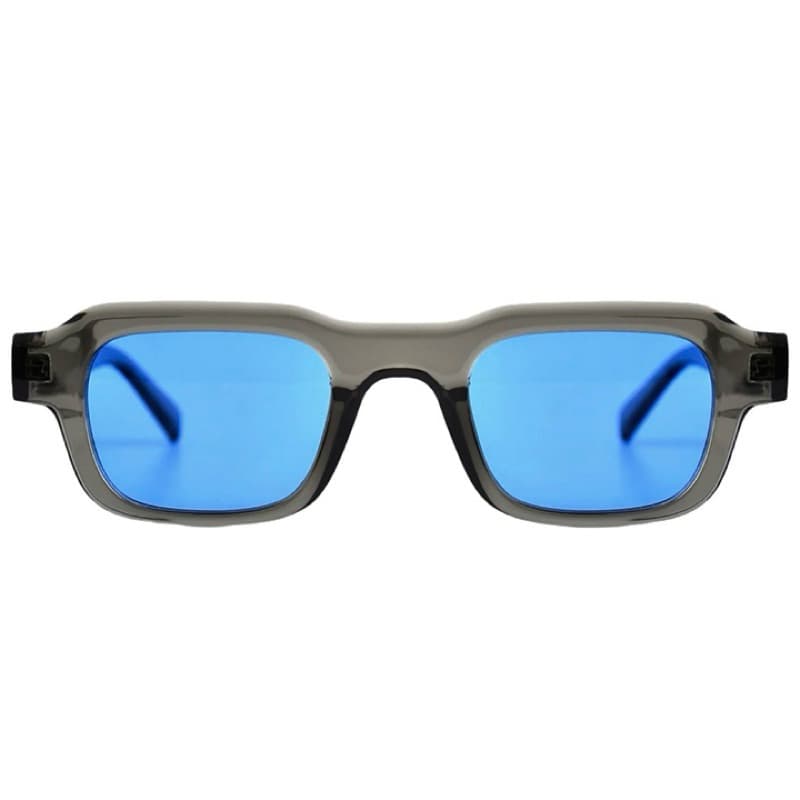 óculos de sol lente azul feminino