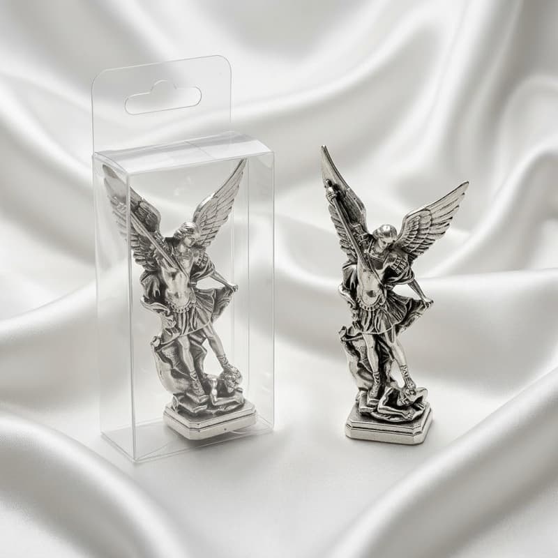 Arcanjo MIGUEL METAL Auto Colante para carro/ Casa/ Escritório Religião Anjo Guardião Pronta Entrega