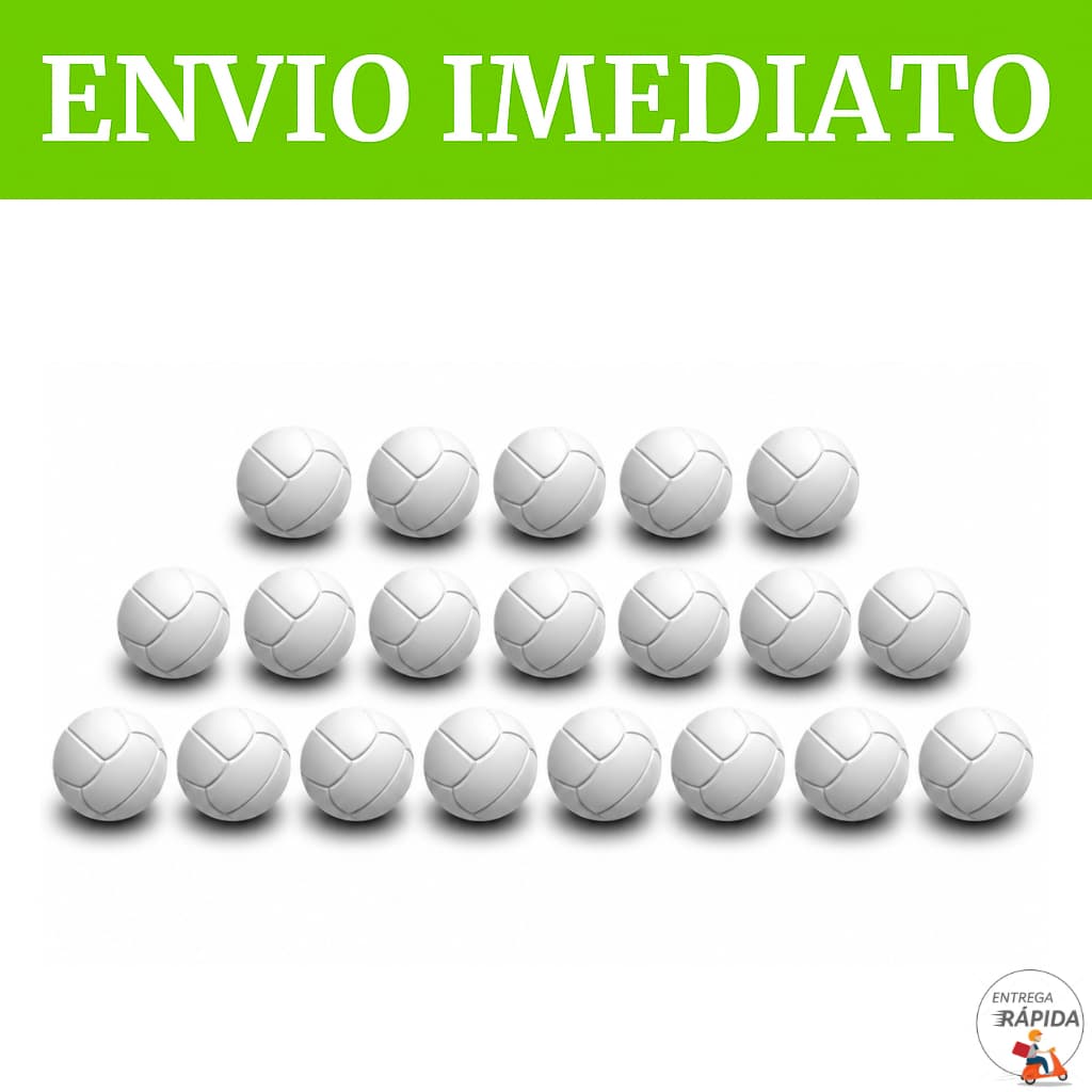 KIT 20 BOLINHA DE PEBOLIM TOTÓ PACAU FLAFLU