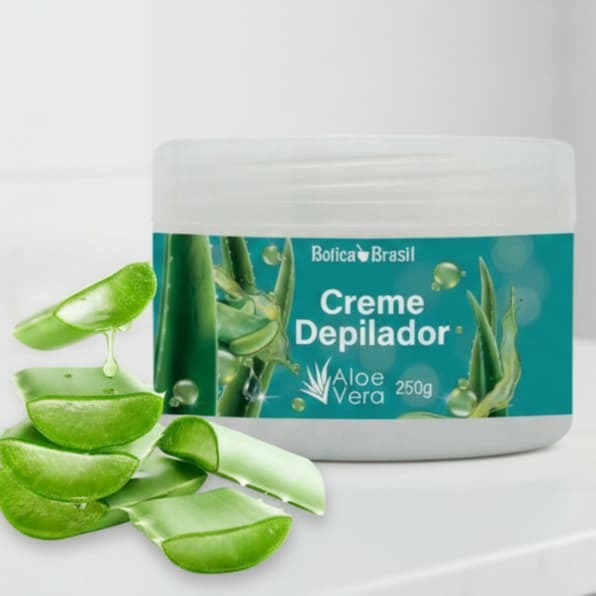 Creme Depilatorio Botica Brasil 250g - Depilação sem Dor